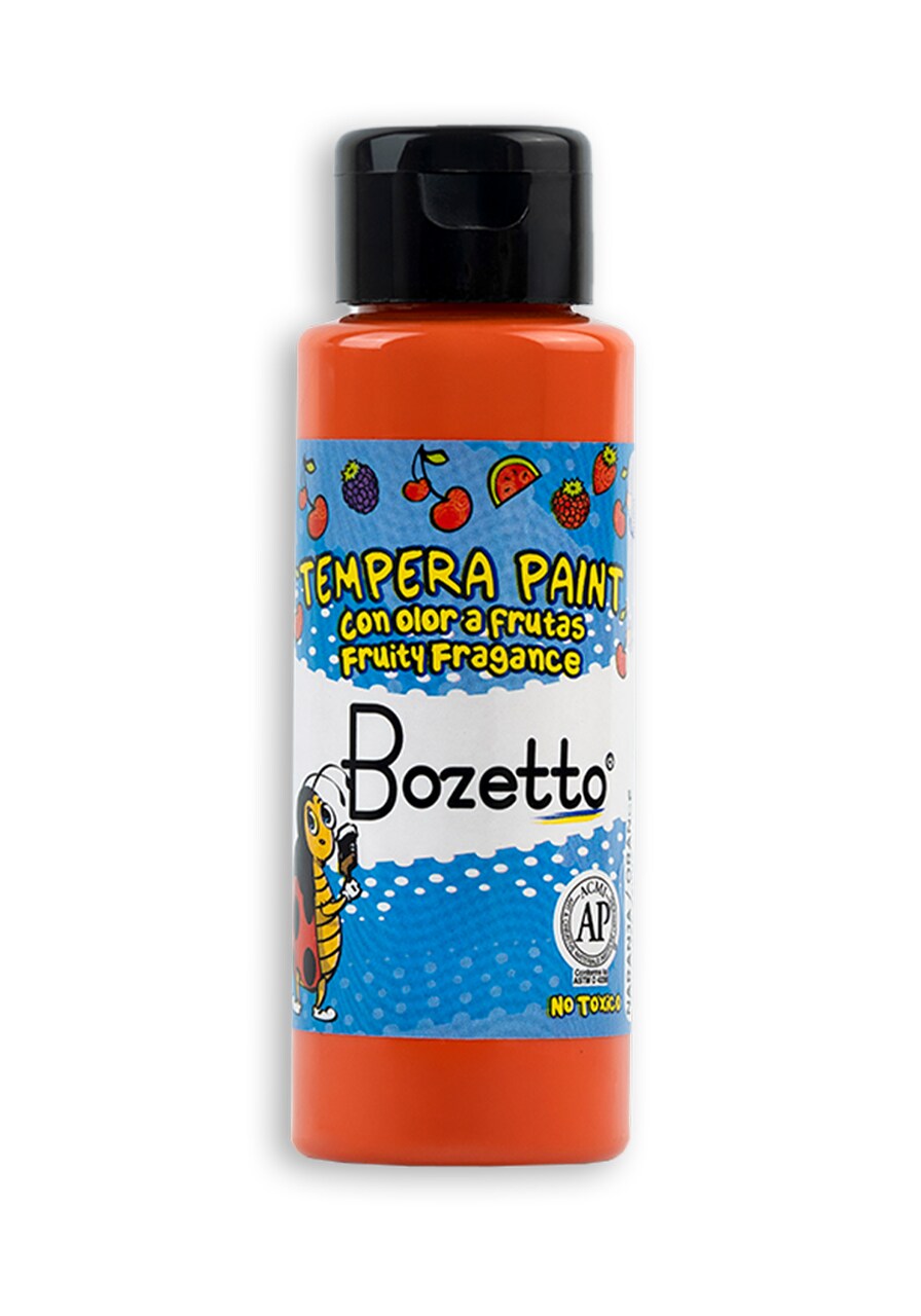 28012 Tempera Paint Fruity Fragrance 4 U.S fl oz / Fluor Orange